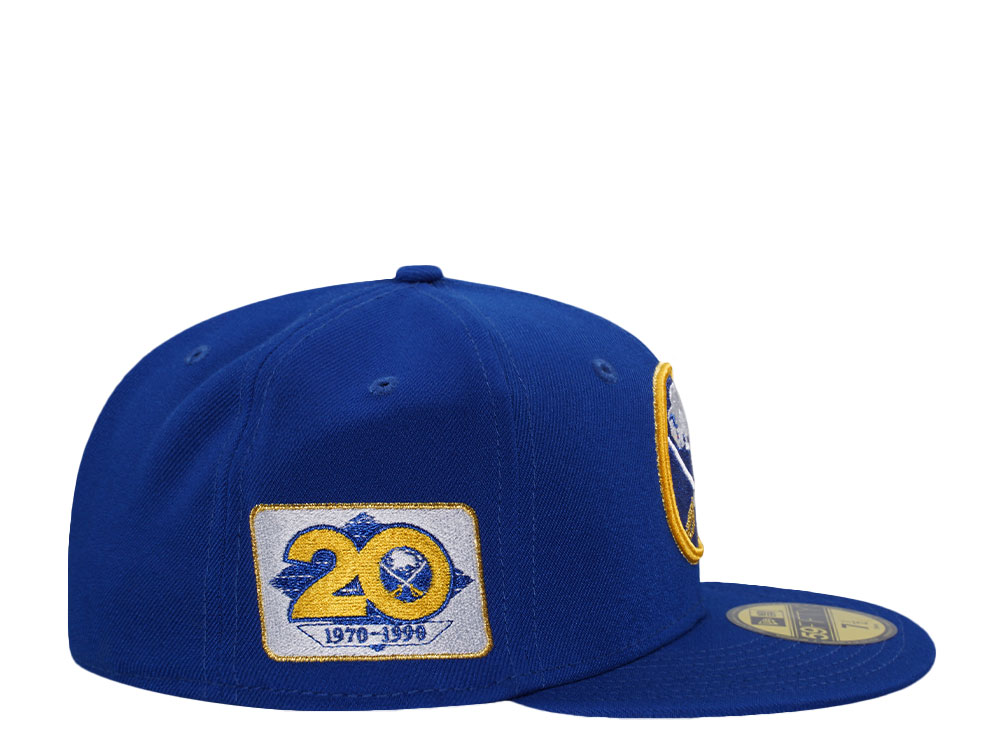 New Era Buffalo Sabres 20th Anniversary Blue Prime Edition 59Fifty Fitted Cap