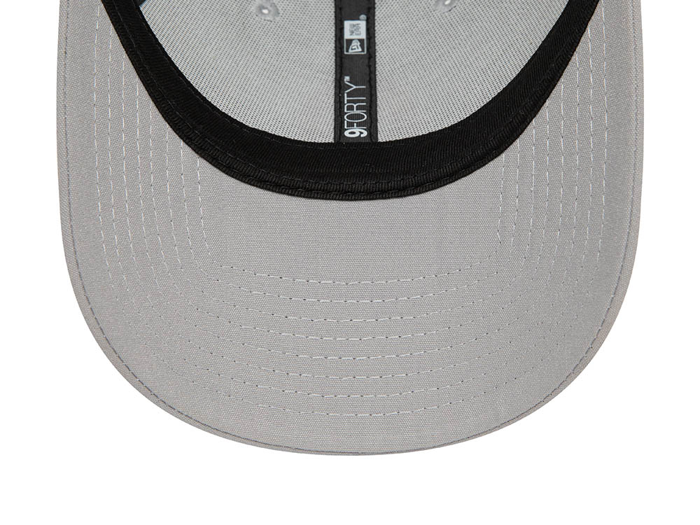 New Era AC Milan Gray Seasonal Pop 9Forty Strapback Cap