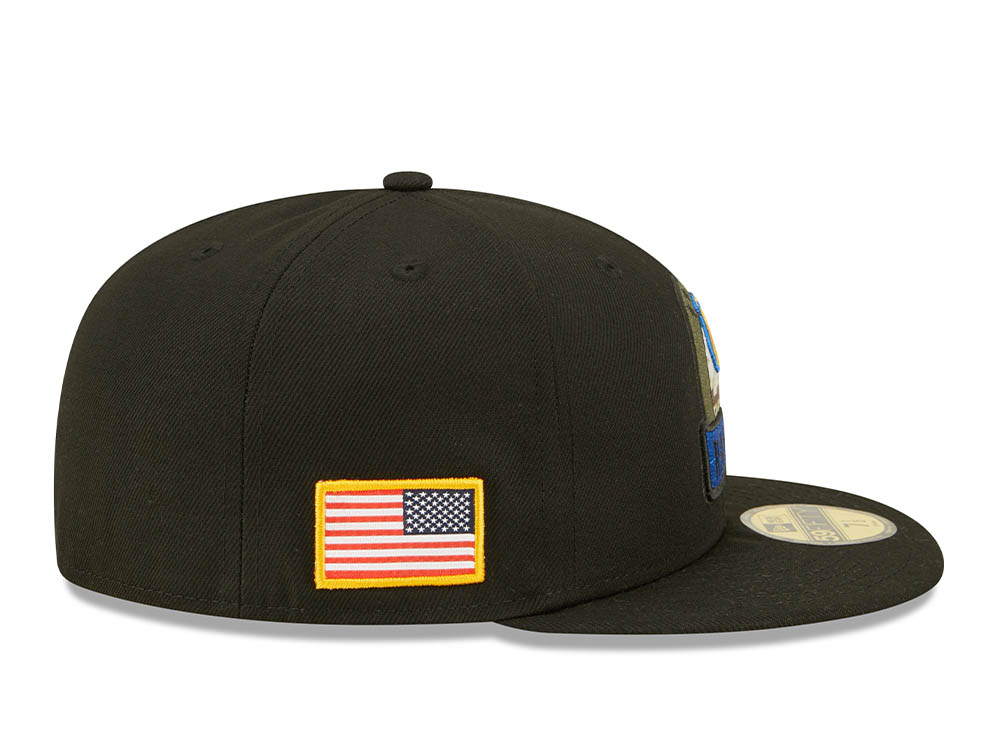 New Era Los Angeles Rams Salute to Service 2022 Fitted 59Fifty Cap