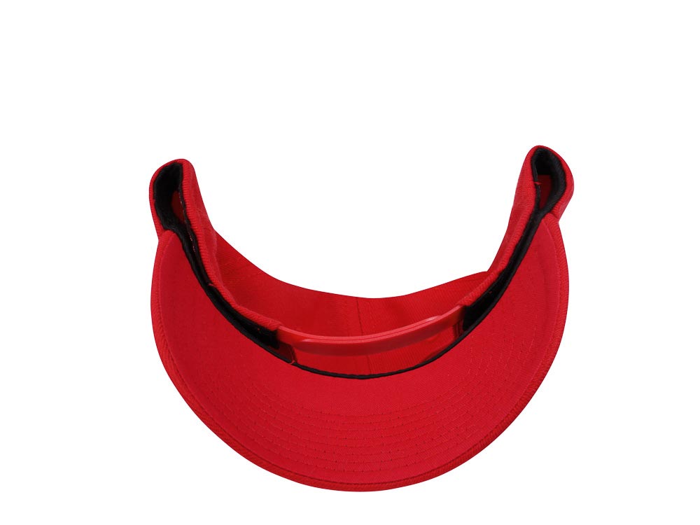 American Needle Washington Capitals Red Stadium Curved Snapback Cap