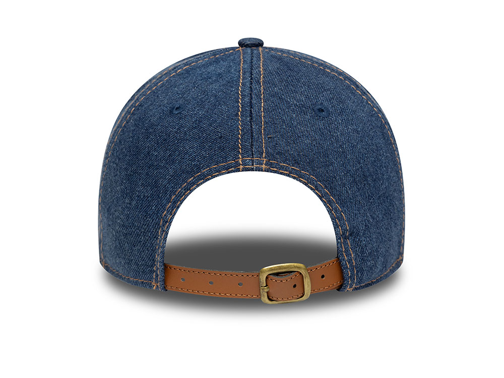 New Era New York Yankees Denim Distress Navy 9Twenty Strapback Cap
