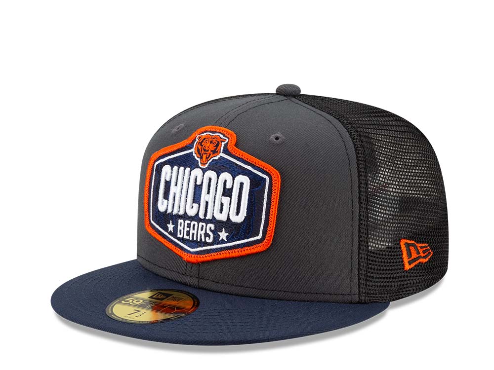 New Era Chicago Bears NFL Draft 21 59Fifty Fitted Cap