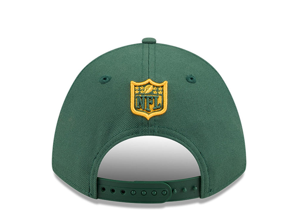 New Era Green Bay Packers NFL Team 9Forty M Crown Snapback Cap