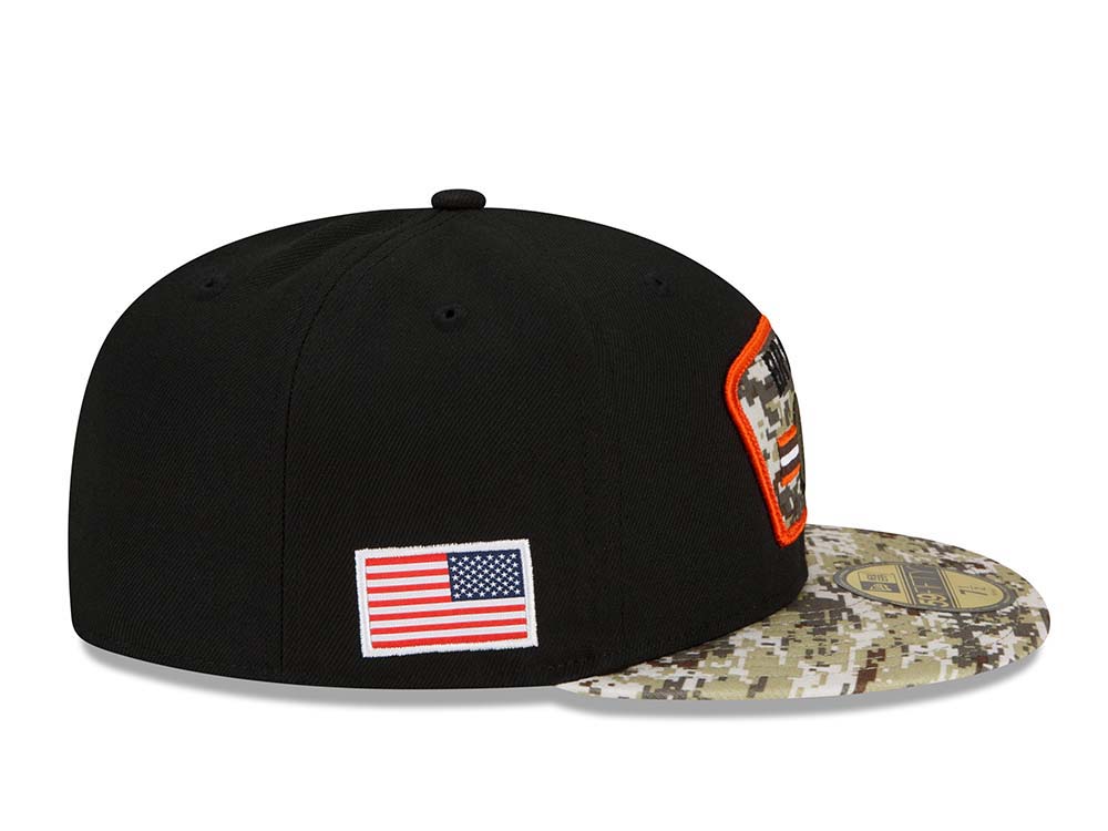 New Era Cleveland Browns Salute to Service 21 59Fifty Fitted Cap