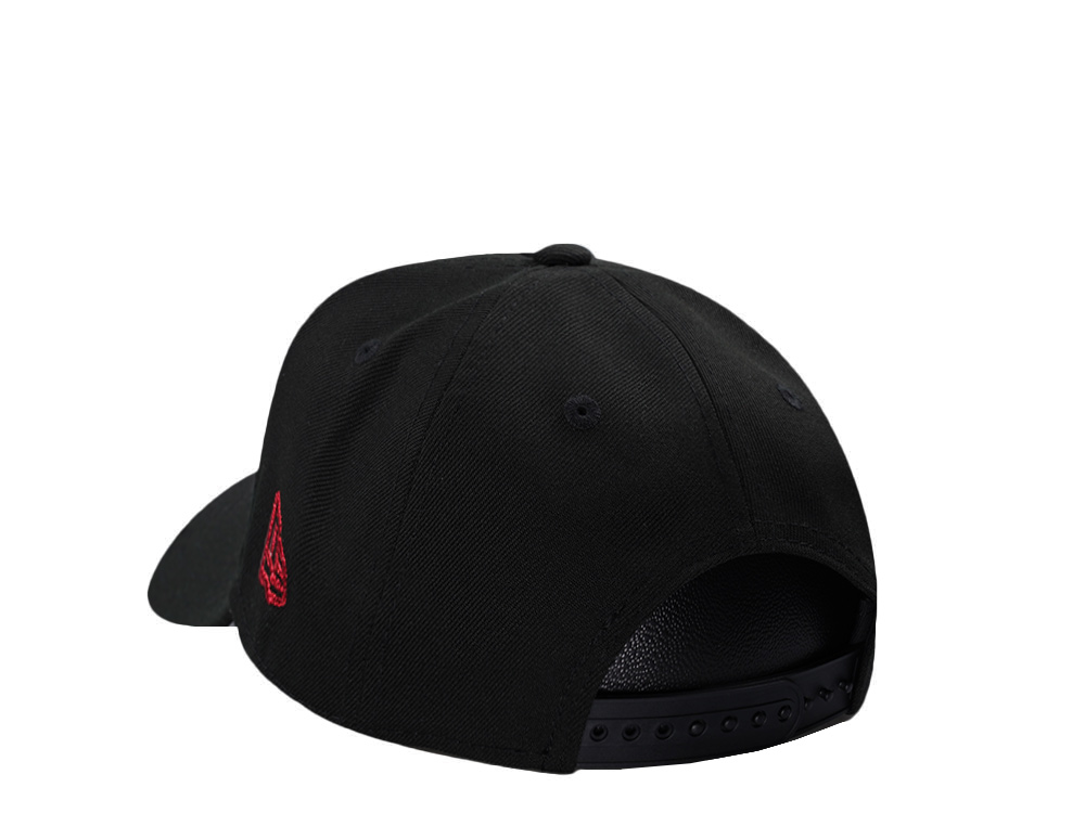 New Era Houston Astros Flames Black Prime Edition 9Forty A Frame Snapback Cap