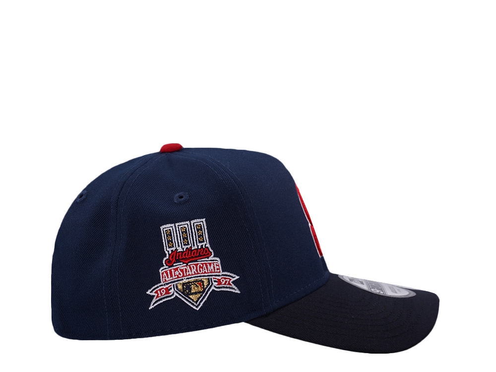 New Era Cleveland Indians All Star Game 1997 Navy Prime Edition 9Forty A Frame Snapback Cap