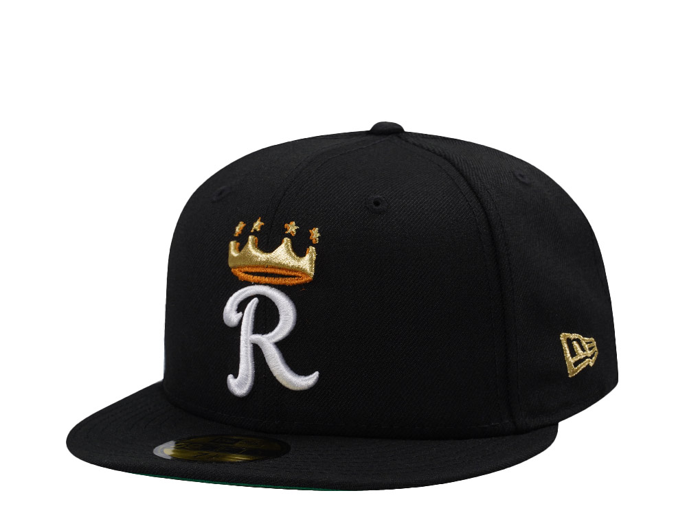 New Era Kansas City Royals Wool Black Prime Edition 59Fifty Fitted Cap