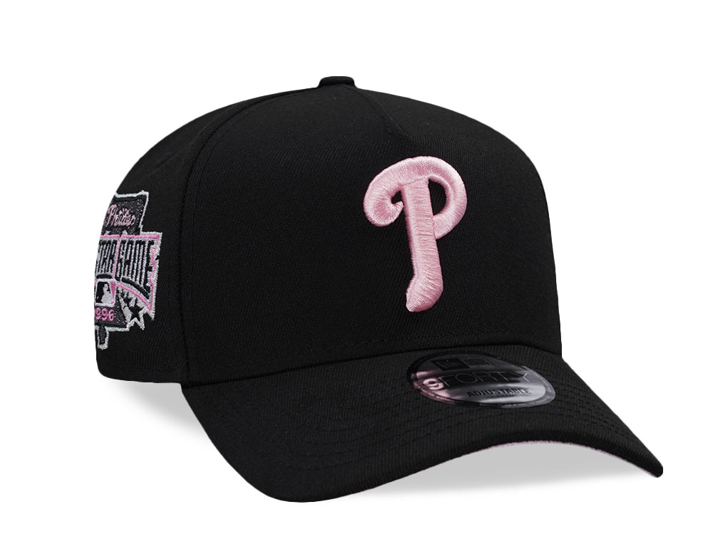 New Era Philadelphia Phillies All Star Game 1996 Black Pink Edition 9Forty A Frame Snapback Cap