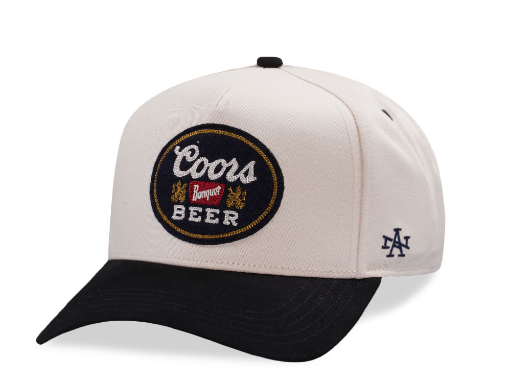 American Needle Coors Beers Ivory Wrangler Edition Snapback Cap