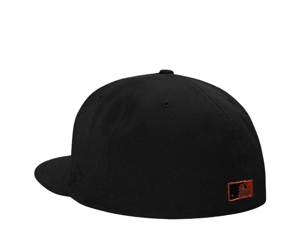 New Era San Francisco Giants World Champions 2012 Black Copper Edition 59Fifty Fitted Cap