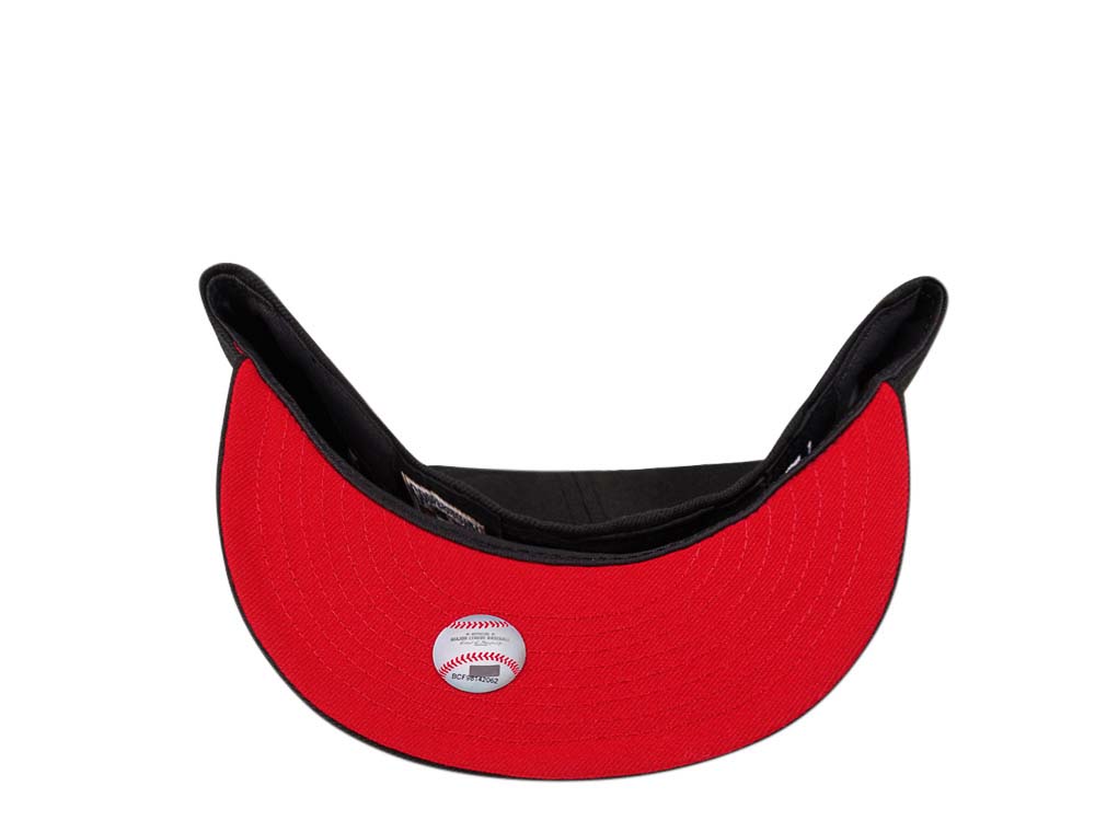 New Era Toronto Blue Jays 30th Season Black and Red Edition 59Fifty Fitted Cap