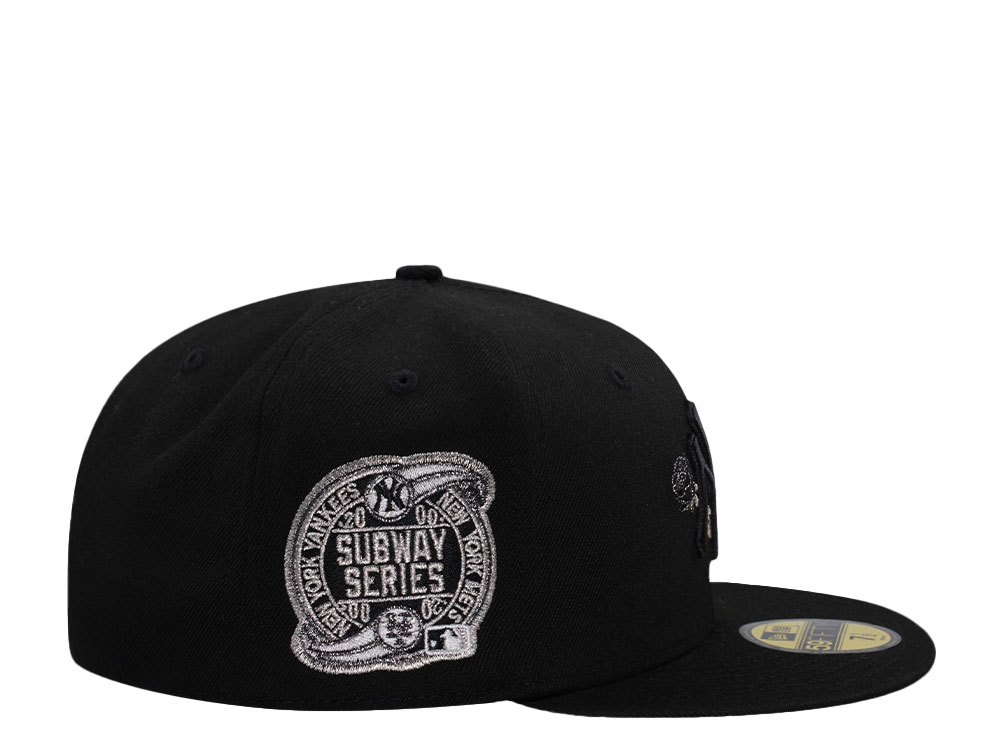 New Era New York Yankees Black Rose Subway Series 2000 Prime Edition 59Fifty Fitted Cap