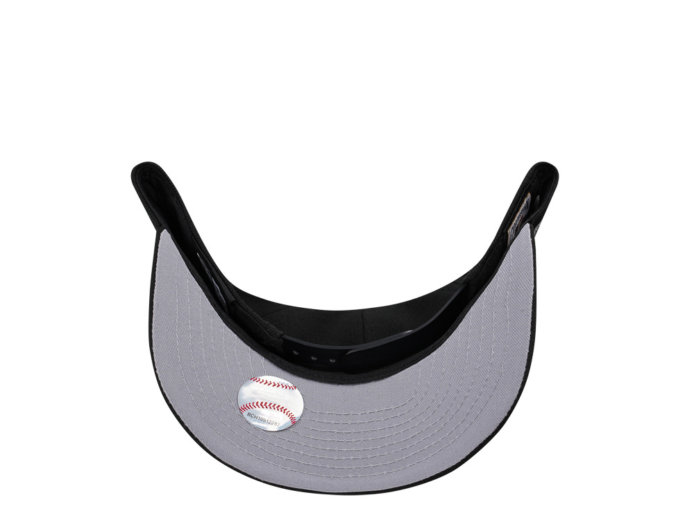 New Era Chicago White Sox 125th Anniversary Black Gold Edition A Frame 9Fifty Snapback Cap