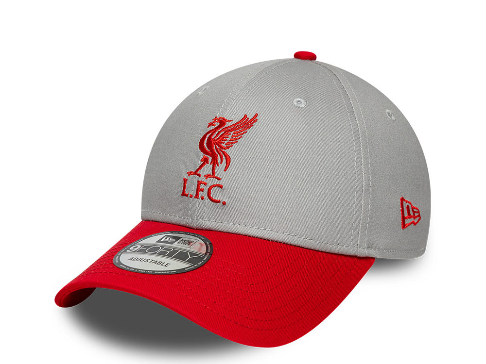 New Era Liverpool Fc Gray Two Tone 9Forty Snapback Cap