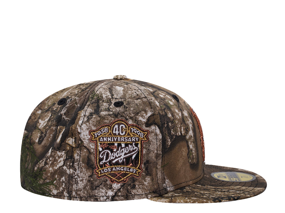 New Era Los Angeles Dodgers 40th Anniversary Realtree APX Prime Edition 59Fifty Fitted Cap