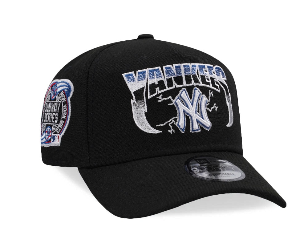 New Era New York Yankees Subway Series 2000 Black Edition 9Forty A Frame Snapback Cap