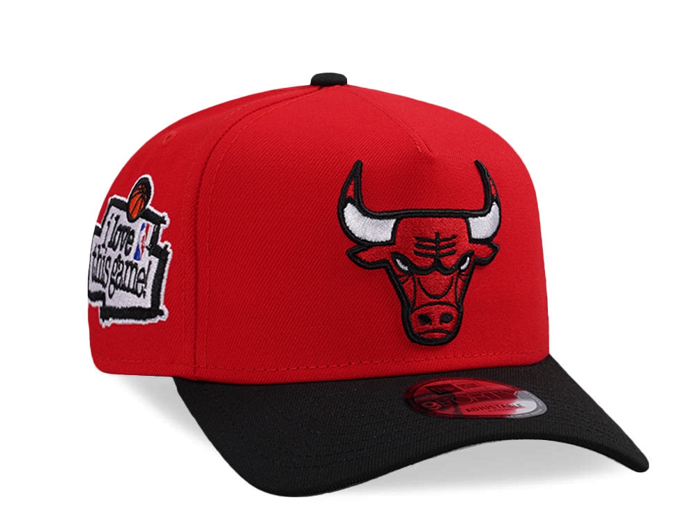 New Era Chicago Bulls Love this Game Red Two Tone Edition 9Forty A Frame Snapback Cap