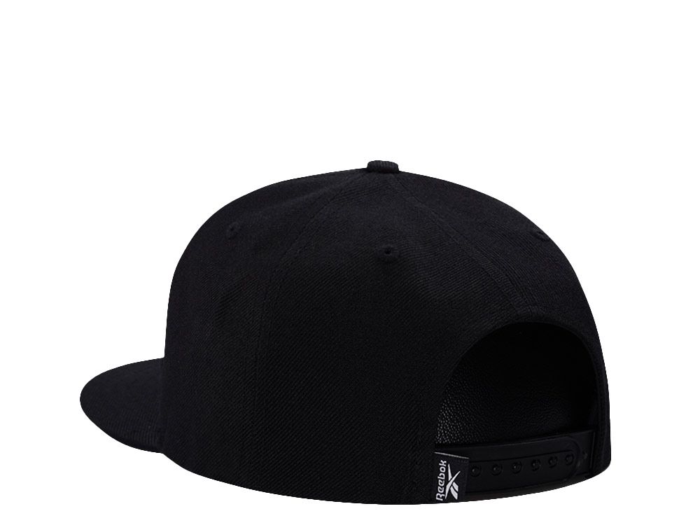 Reebok Logo Black Strapback Cap