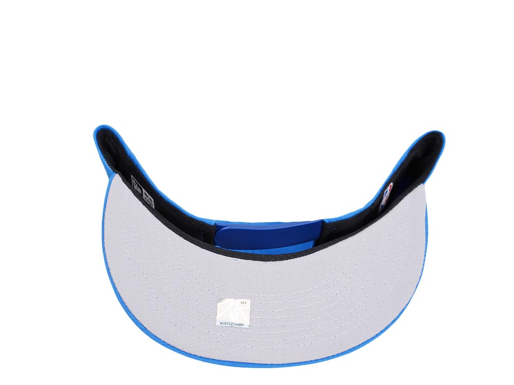 New Era Dallas Mavericks Blue Script Logo Edition 9Fifty Snapback Cap