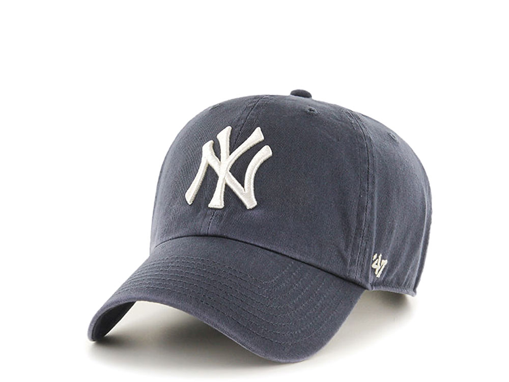 47Brand New York Yankees Clean Up Navy Strapback Cap
