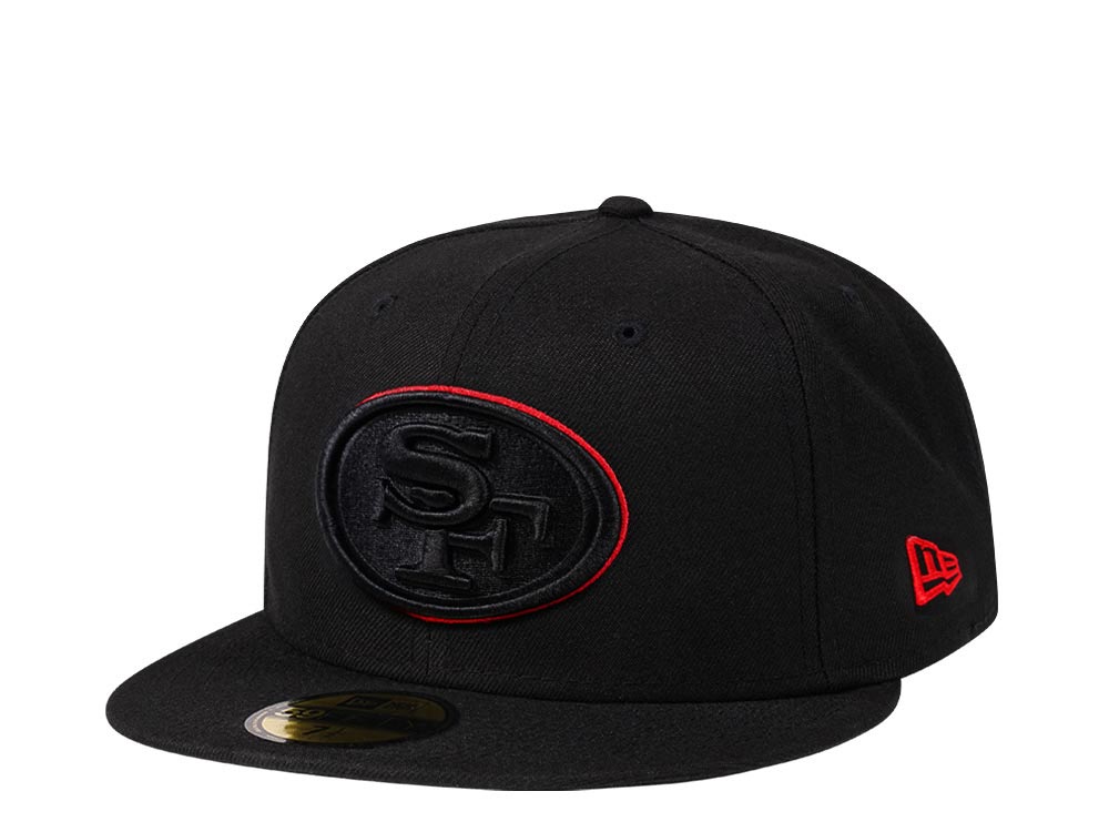 New Era San Francisco 49ers all about black Edition 9Fifty Snapback Cap-714