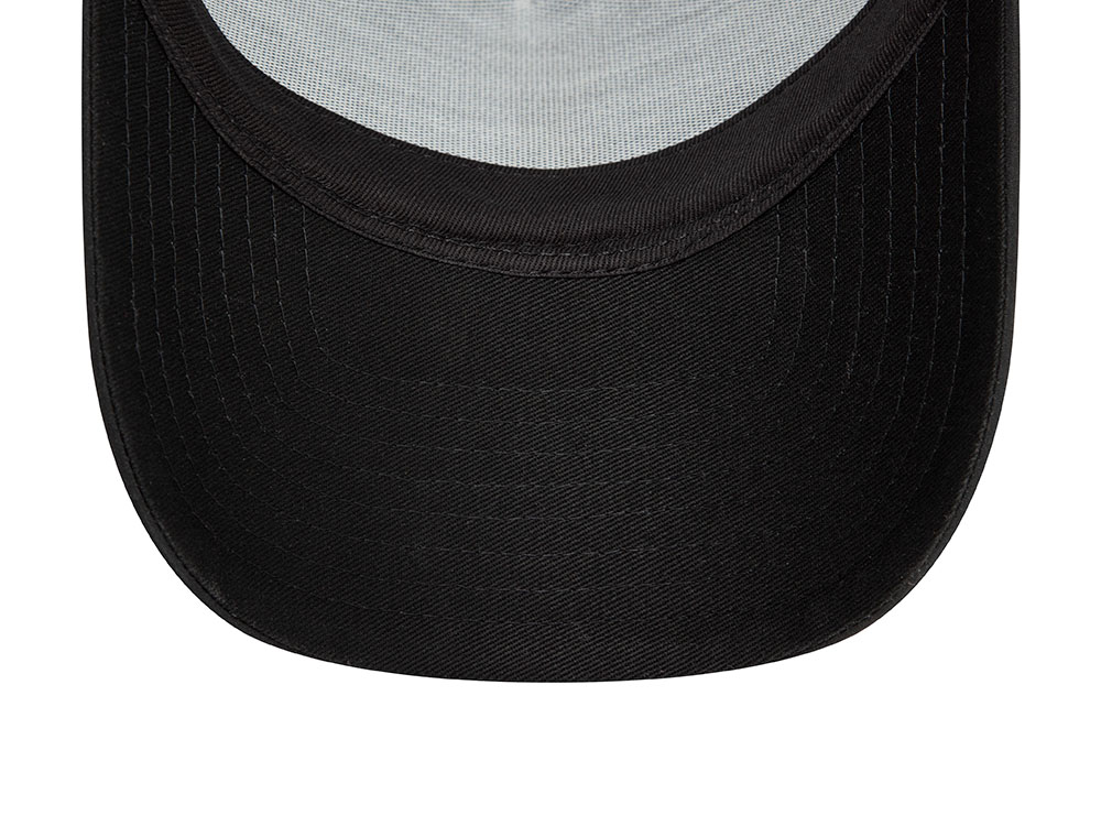 New Era AS Roma Black 9Forty A Frame Trucker Snapback Cap