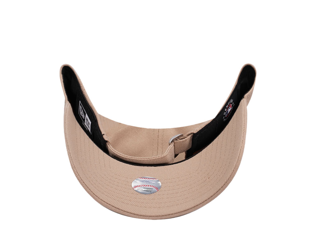 New Era New York Yankees Camel Black Womens 9Twenty Strapback Cap