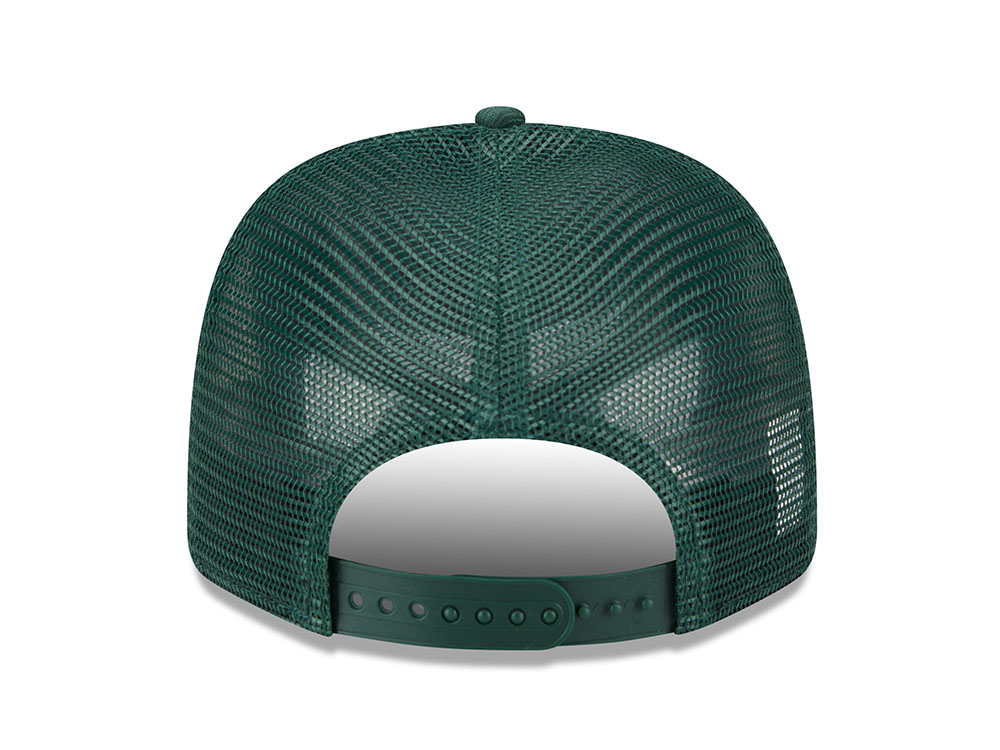 New Era Green Bay Packers Green Edition 9Seventy Trucker Snapback Cap