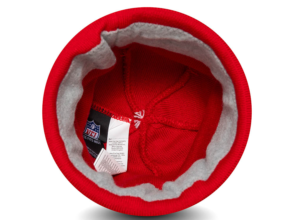New Era San Francisco 49ers On The Cuff Jake Red Knit