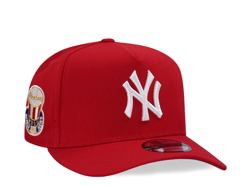 New Era New York Yankees World Series 1952 Red Prime Edition 9Fifty A Frame Snapback Cap