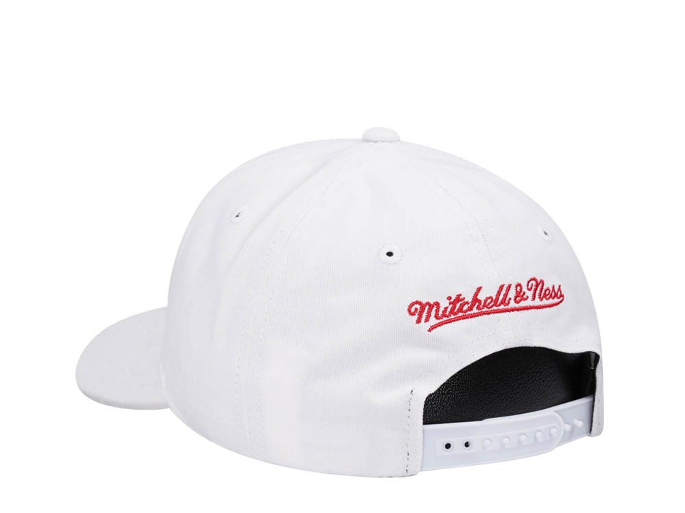Mitchell & Ness Denver Nuggets All in Pro White Snapback Cap