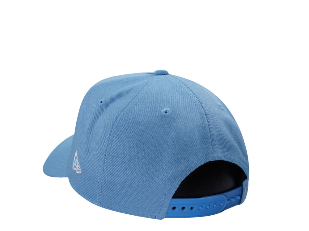 New Era Utah Mammoth Inaugural Season Sky Blue Prime Edition 9Forty A Frame Snapback Cap