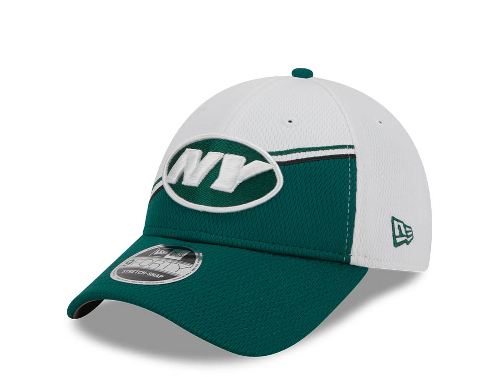 New Era New York Jets NFL Sideline 2023 Green White  9Forty Snapback Cap