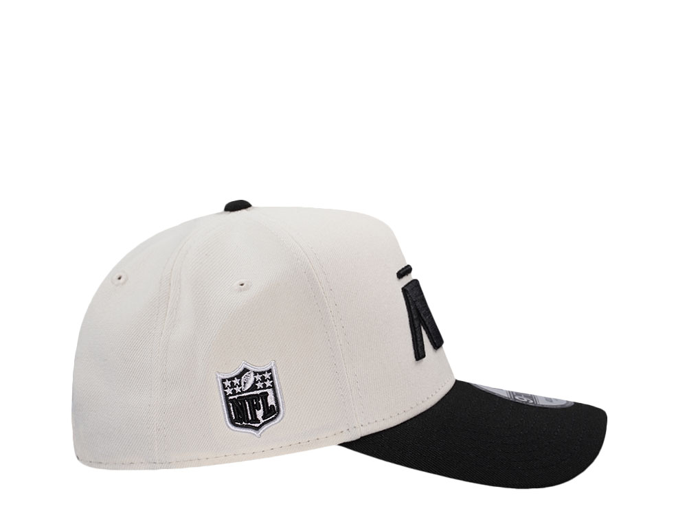 New Era New York Jets Classic Chrome Two Tone Edition 9Forty A Frame Snapback Cap