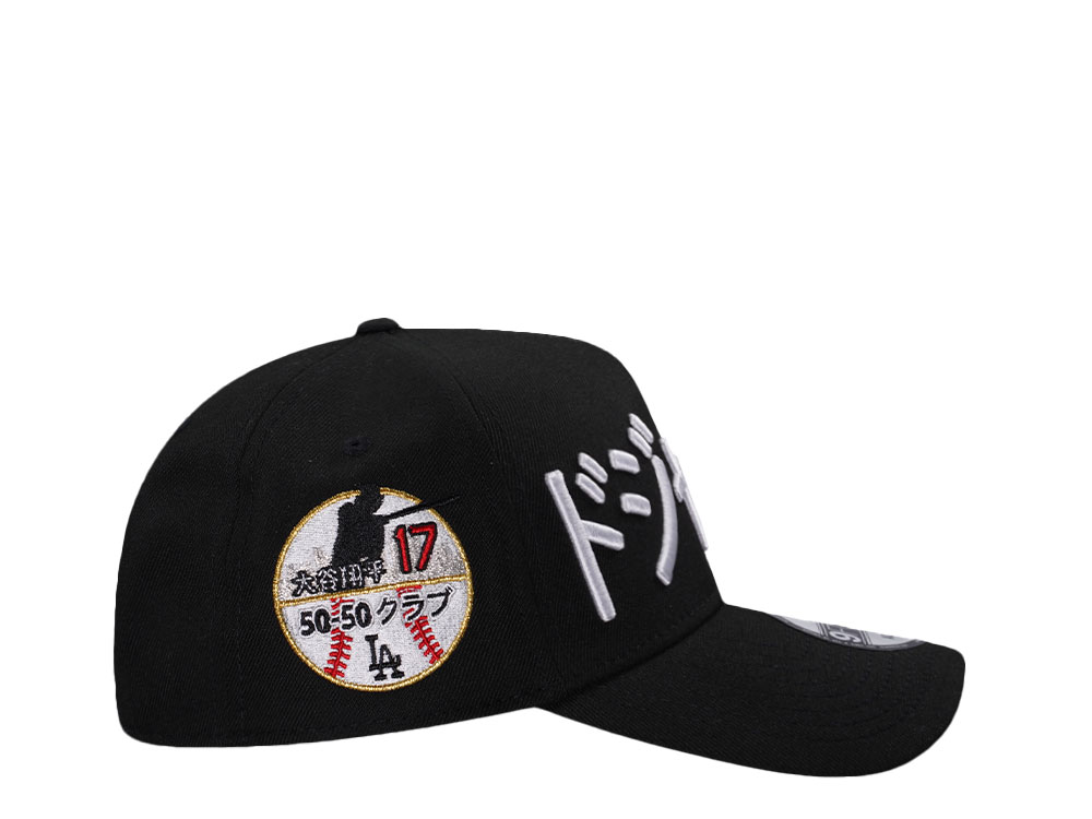 New Era Los Angeles Dodgers Ohtani 50 50 Season Black Prime Edition 9Forty A Frame Snapback Cap