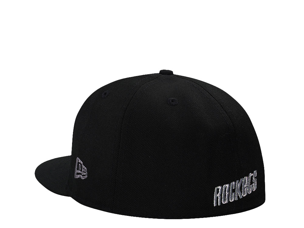 New Era Houston Rockets NBC Black Prime Edition 59Fifty Fitted Cap