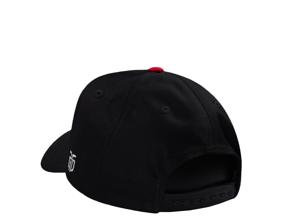 Parallel Union Japan Lucky Cat Red Sun Black Prime Edition Snapback Cap
