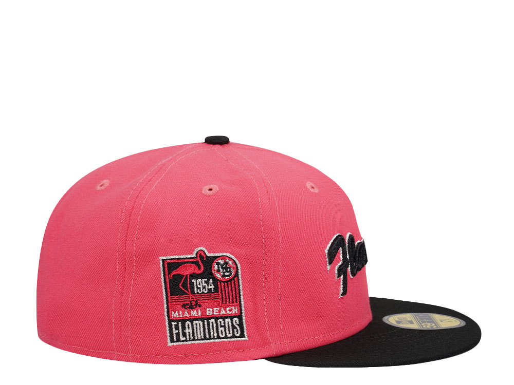 New Era Miami Beach Flamingos Prime Two Tone Edition 59Fifty Fitted Cap