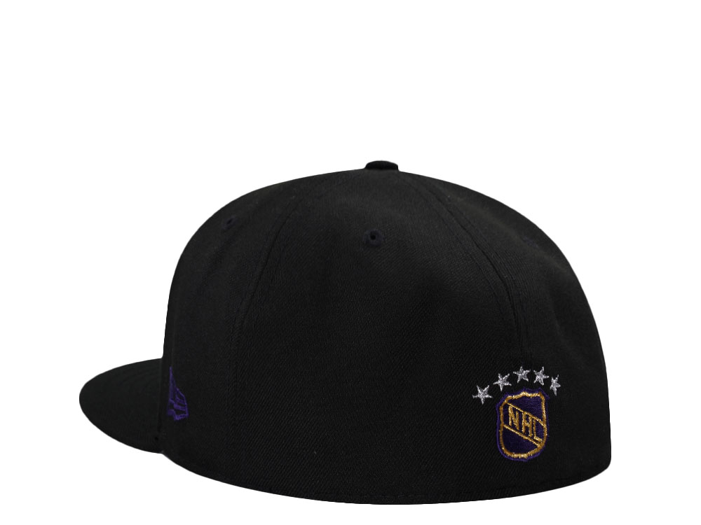 New Era Los Angeles Kings 25th Anniversary Black Prime Edition 59Fifty Fitted Cap