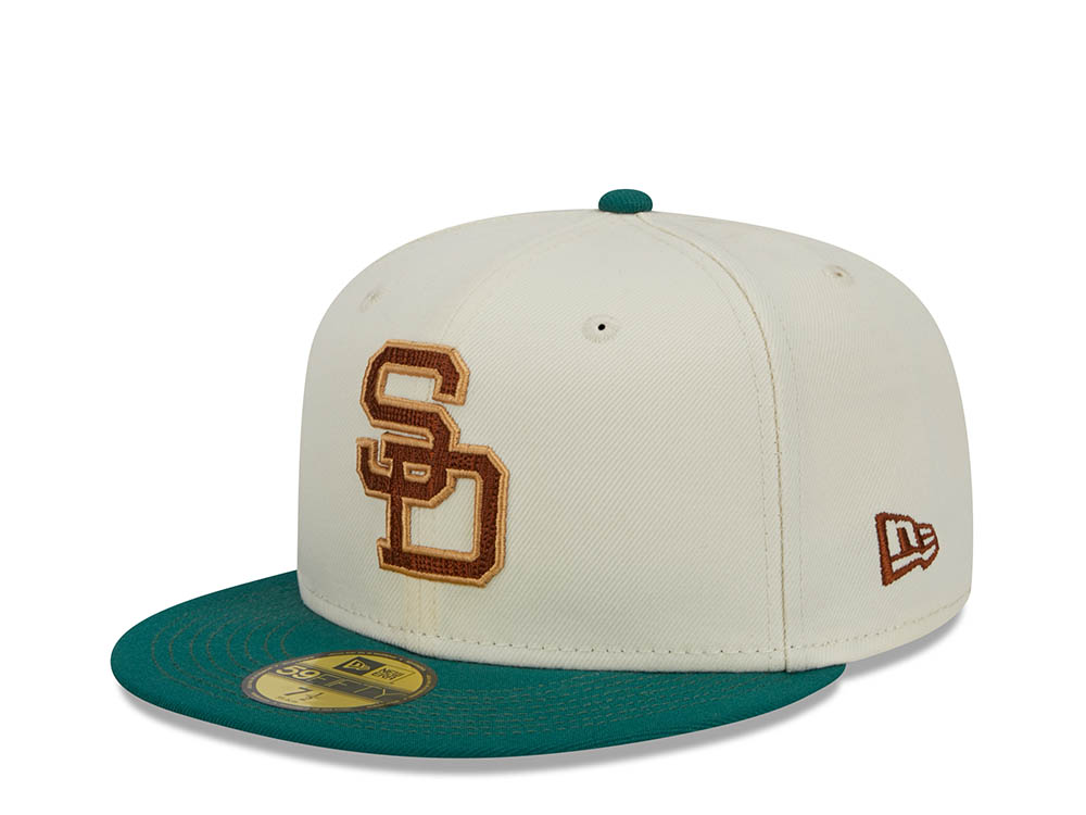 New Era San Diego Padres 40th Anniversary Stone Two Tone Edition 59Fifty Fitted Cap