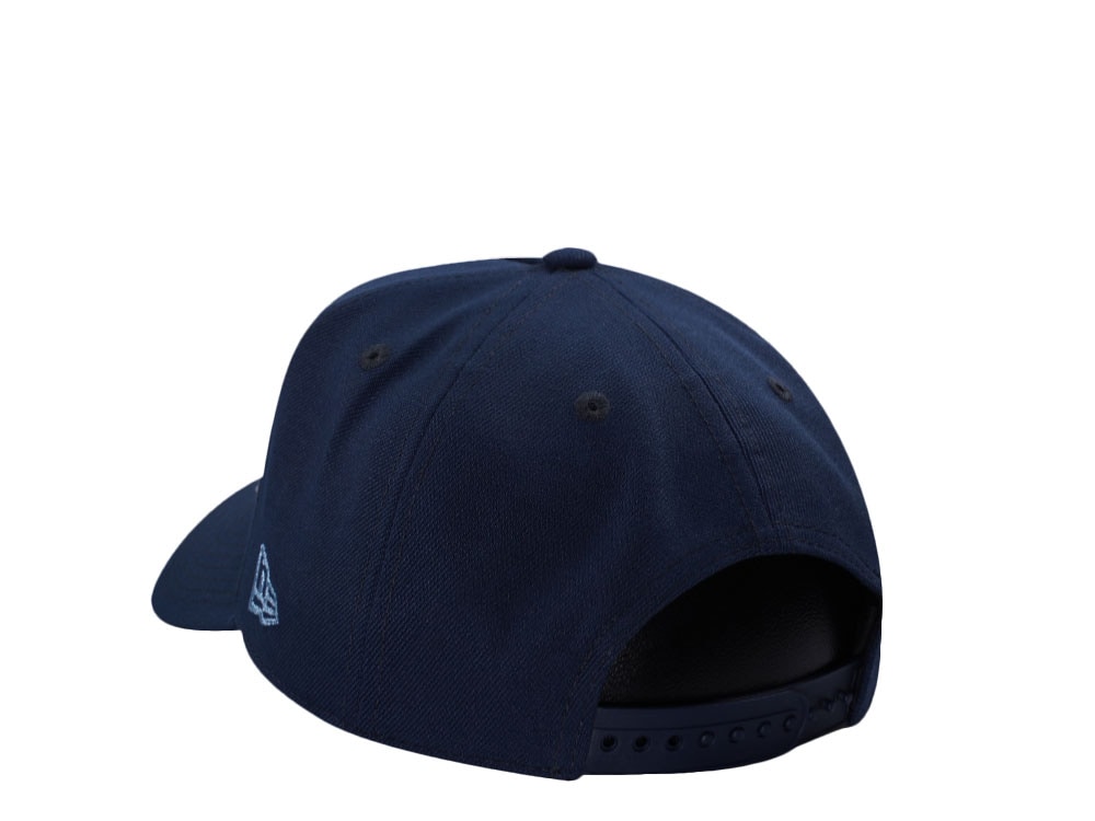 New Era Los Angeles Dodgers 50th Anniversary Ocean Blue Prime Edition 9Forty A Frame Snapback Cap