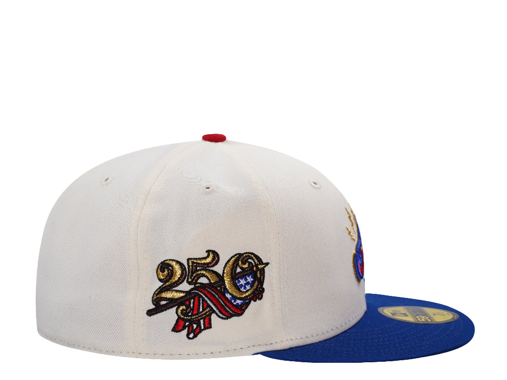 New Era Atlanta Braves 250th Anniversary Chrome Two Tone Edition 59Fifty Fitted Cap