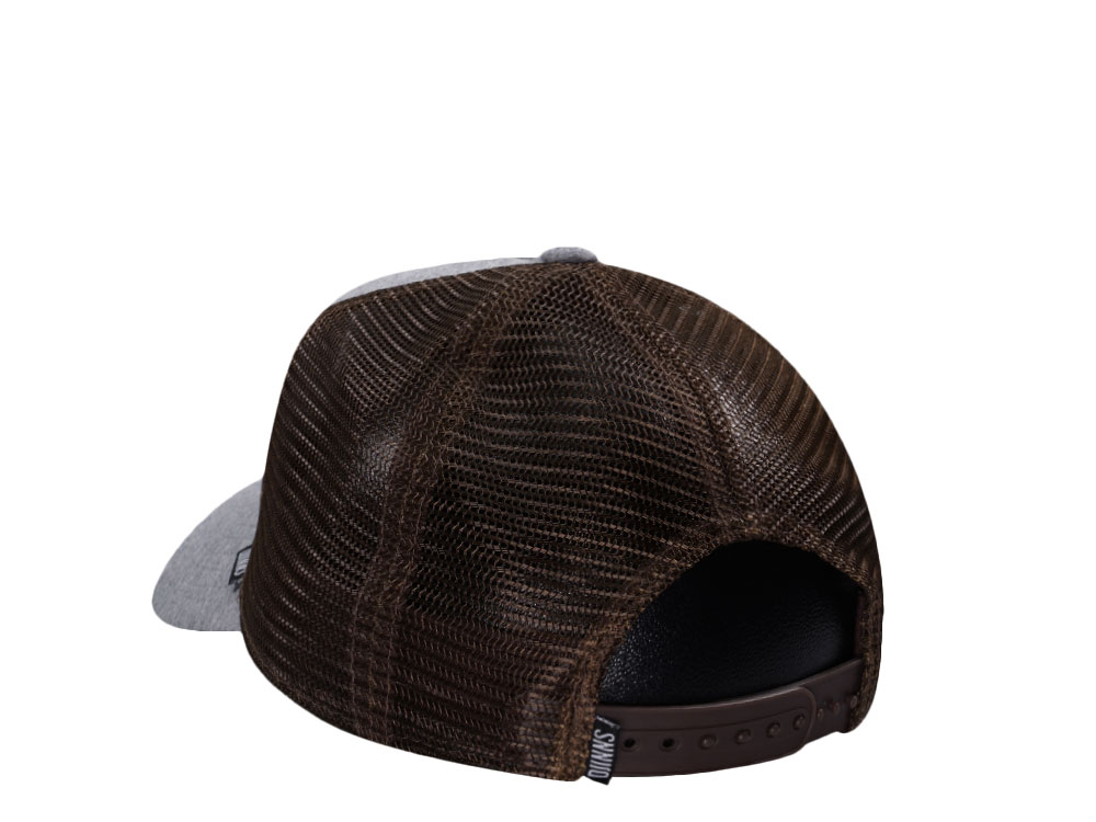 Djinns Lazy Sunday Coffee Gray Trucker Snapback Cap