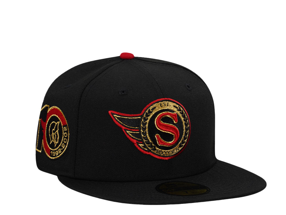 New Era Ottawa Senators 10th Anniversary Black Prime Edition 59Fifty Fitted Cap