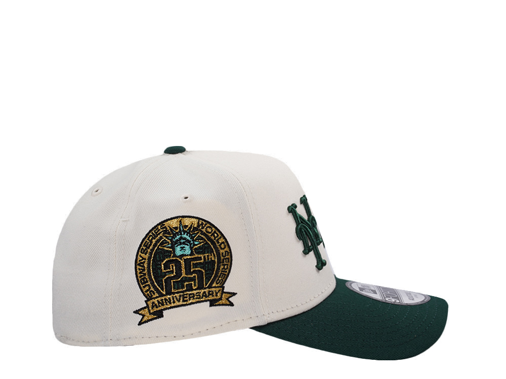 New Era New York Yankees New York Mets Chrome Two Tone Edition 9Forty A Frame Snapback Cap